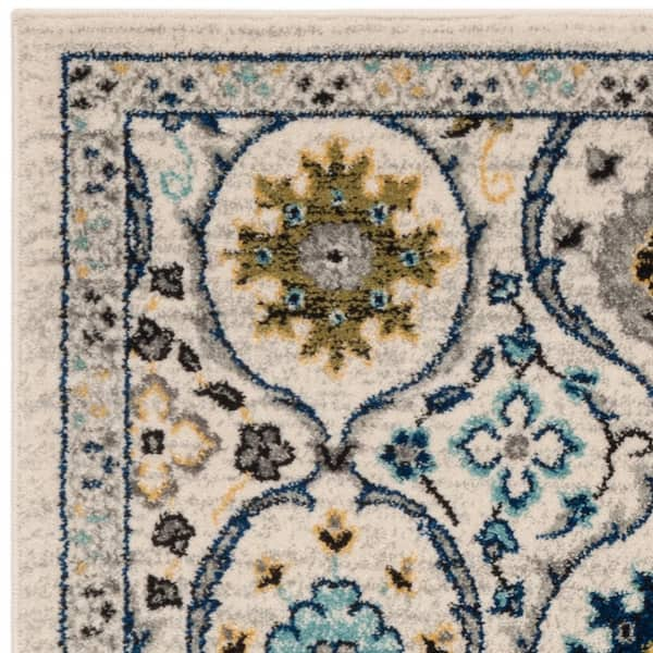 Safavieh Evoke EVK210C-3 3' x 5' Ivory/Blue Area Rug