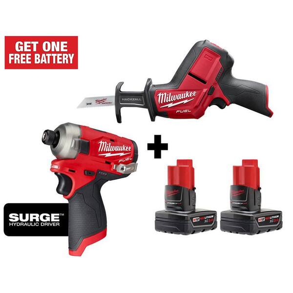 Milwaukee M12 FUEL SURGE 12v Lithium-Ion Brushless Cordless 1/4 in