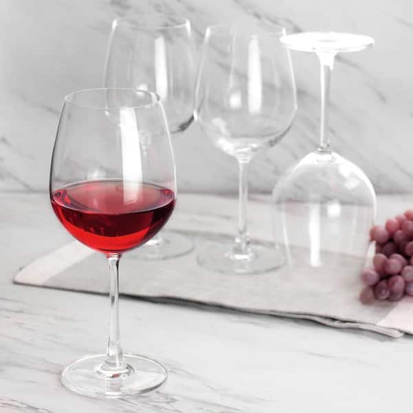 Nesting Red Wine Glass Set