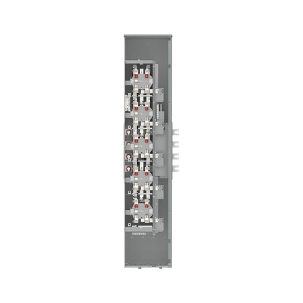 ABB 800 Amp Bus ReliaMod Group Metering 5 Gang 125 Amp Ringless Meter ...