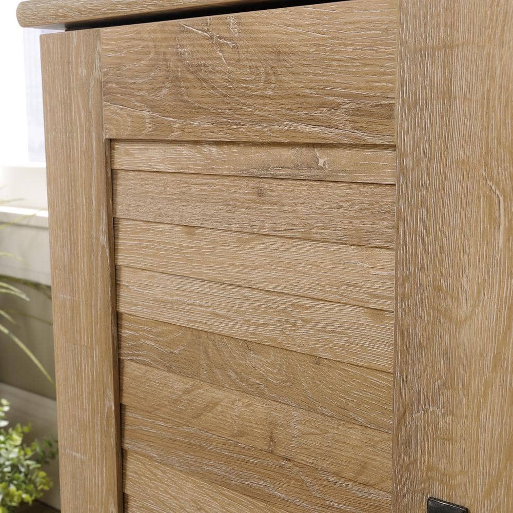 Orchard Oak Double Pedestal Desk with Storage