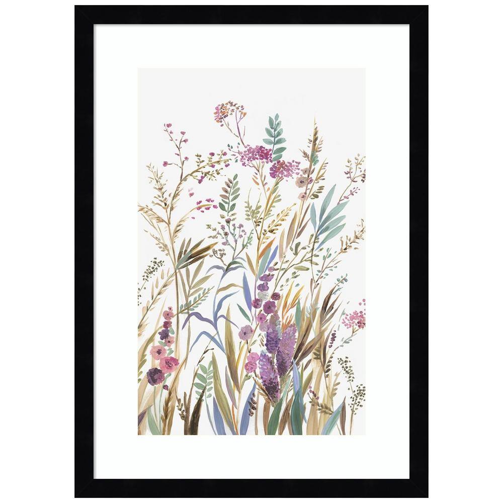 Amanti Art "Fields of Wild Pink Flowers II" by Asia Jensen 1-Piece ...