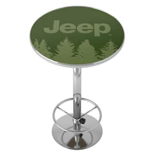 Jeep Tree Green 42 in. Bar Table