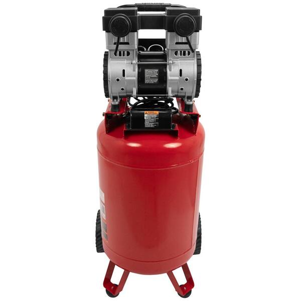 Porter-Cable - 20 Gal. Quiet Oil Free Portable Vertical Electric Air Compressor