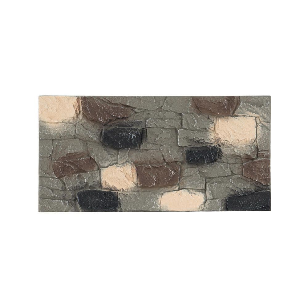 47.3 in. W x 23.6 in. L Concrete Gray Manufactured Stone Veneer Siding Polyurethane B2 Fire Rated Wall Panel 8-Pack price history on PriceWatchPro
