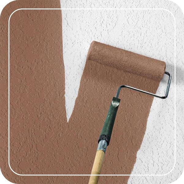BEHR PREMIUM PLUS 1 gal. #S210-6 Cinnamon Crunch Flat Exterior