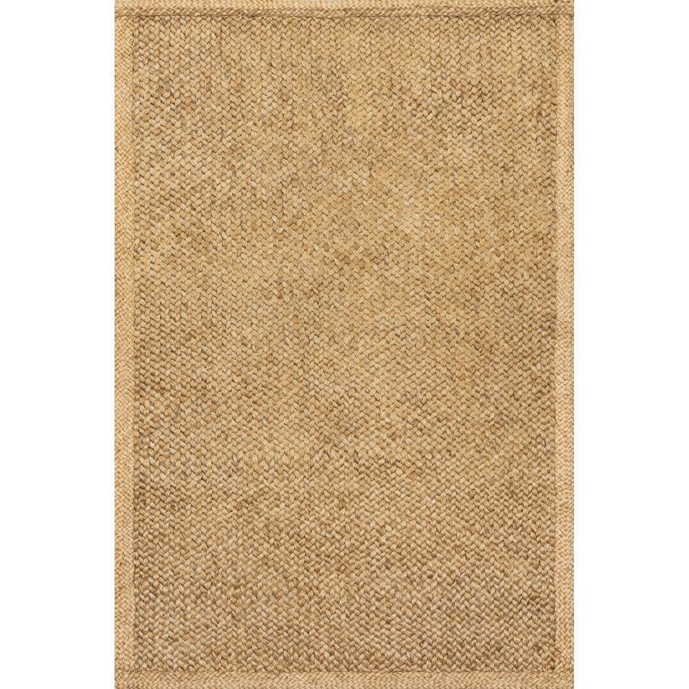 Willow Bordered Jute Natural 6 ft. x 9 ft. Area Rug price history on PriceWatchPro