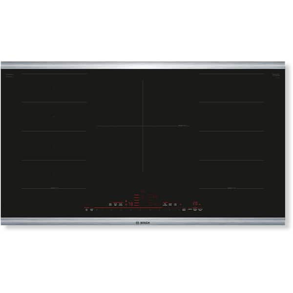 Bosch Benchmark Series 36 in. Induction Cooktop in Black with Stainless Steel Trim with 5 Elements