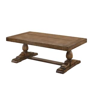 Amy Rectangular 52 in. Coffee Table, Driftwood