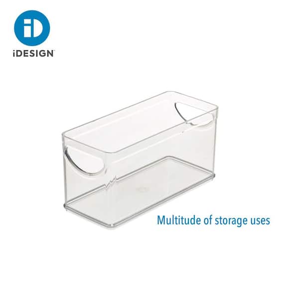 iDesign Cabinet Bin 10 in. x 4.25 in. x 5 in. Clear