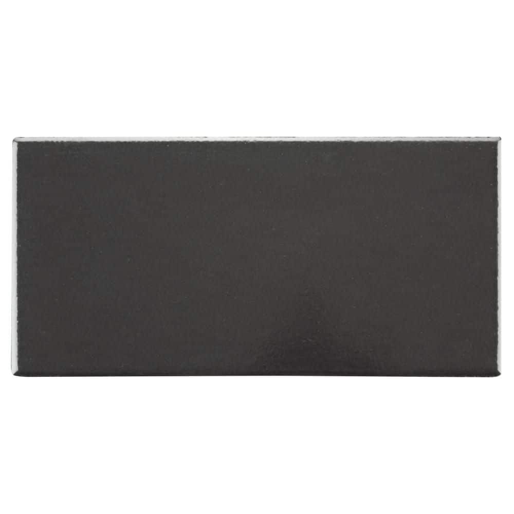 Piscina Glossy Black with BioTech 5 in. x 10 in. Porcelain Floor and Wall Take Home Tile Sample price history on PriceWatchPro