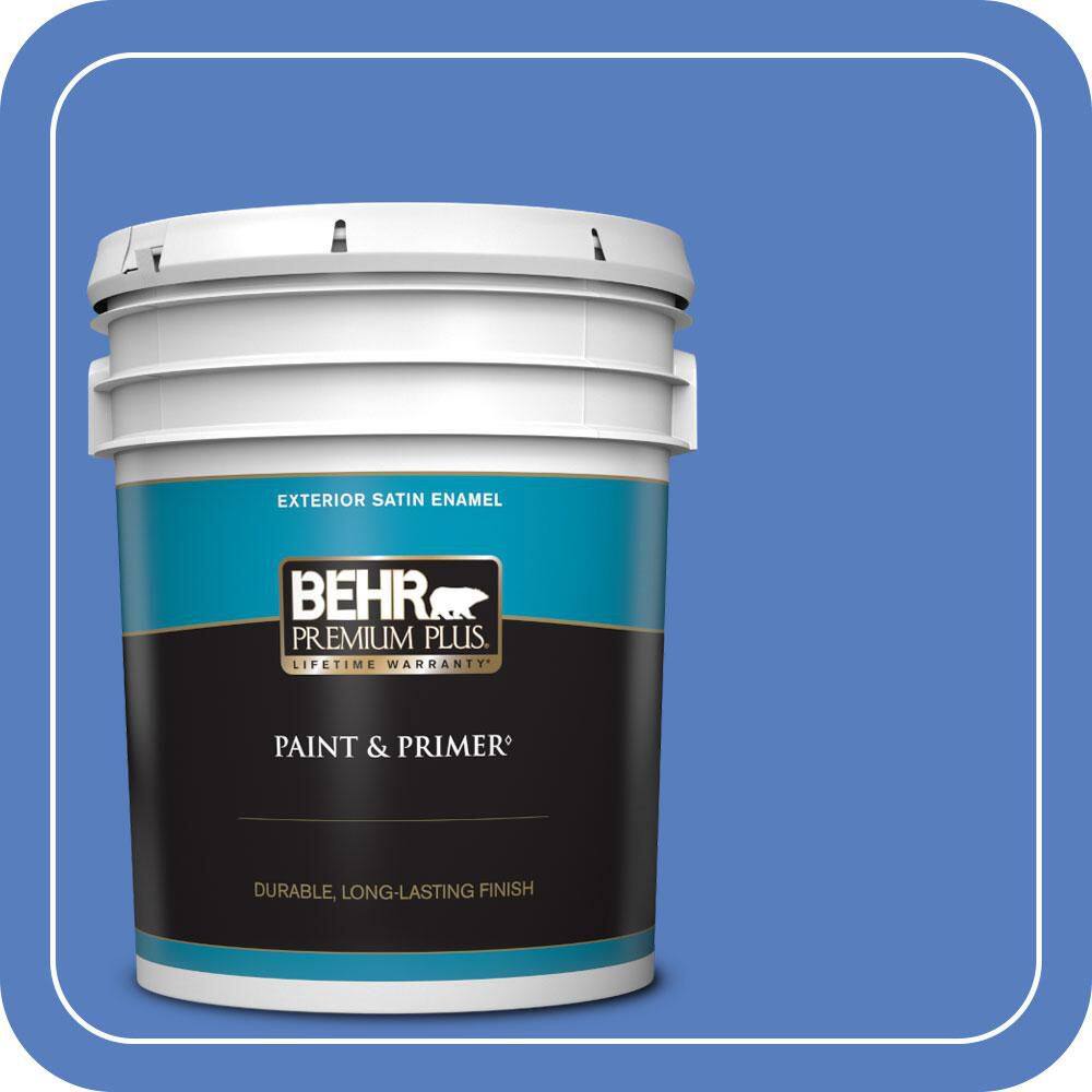 5 gal. #MQ4-25 Blue Iolite Satin Enamel Exterior Paint & Primer price history on PriceWatchPro