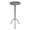 Black Metal Martini Table