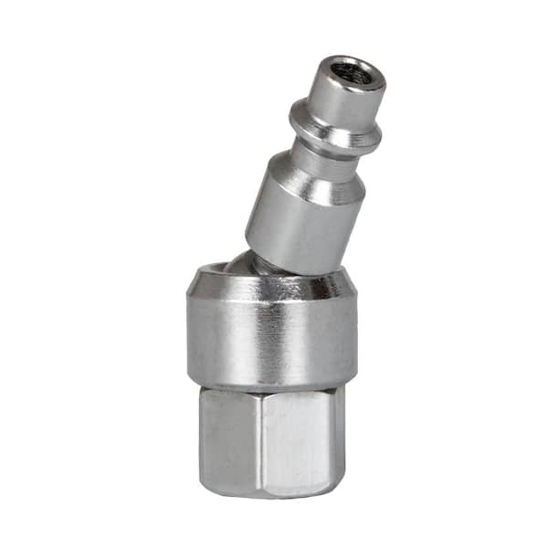 Husky 1/4 in. Female NPT x 1/4 in I/M Swivel Plug