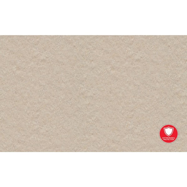 Wilsonart 2 in. x 3 in. Laminate Sheet Sample in Silver Travertine with HD Glaze Finish