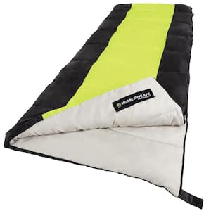 2-Season Otter Tail Sleeping Bag with Carrying Bag in Neon Green