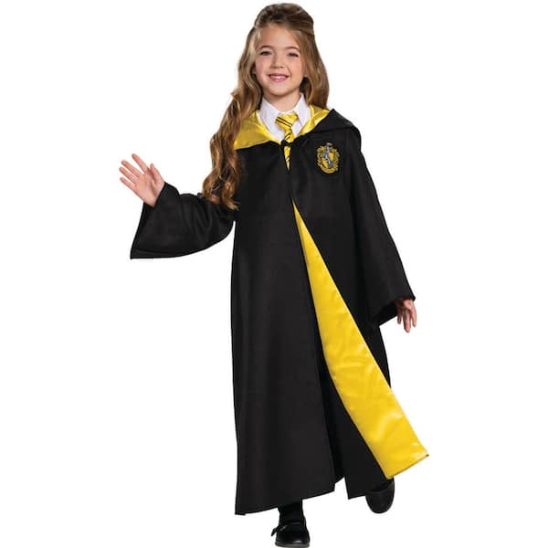 Kids Deluxe Harry Potter Hufflepuff Robe - Large 10-12 - Kids Halloween Costume