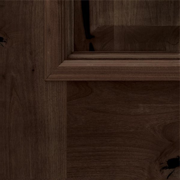 Krosswood Doors 60 In X 80 In Rustic Knotty Alder Wood Full Lite Satin Etch Provincial Stain Right Active Double Prehung Front Door Phed Ka 400se 50 68 134 Ra Pr The Home Depot