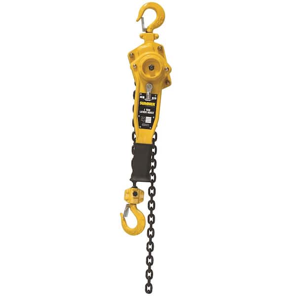 SUMNER 1-Ton Chain Hoist with 10 ft. Lift