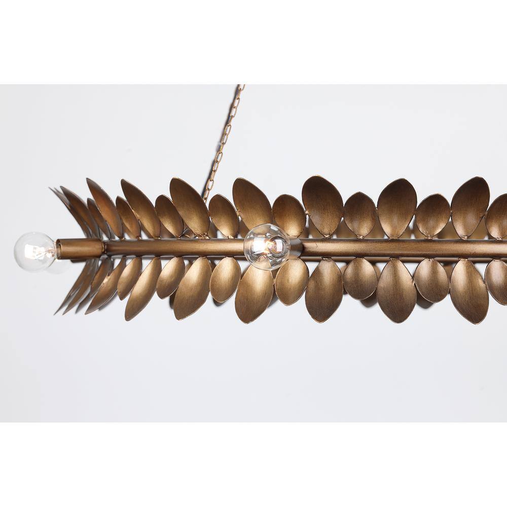 Heiress Patinated Bronze 8-Light Candle Chandelier