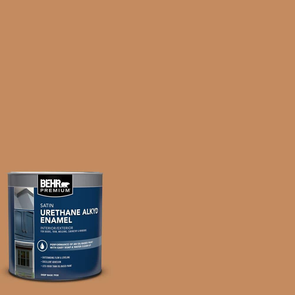 1 qt. #PPU3-13 Glazed Ginger Satin Enamel Urethane Alkyd Interior/Exterior Paint price history on PriceWatchPro