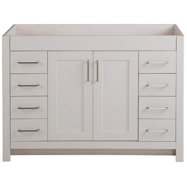 H Bath Vanity Cabinet Only, 48 In Bathroom Vanity Without Top
