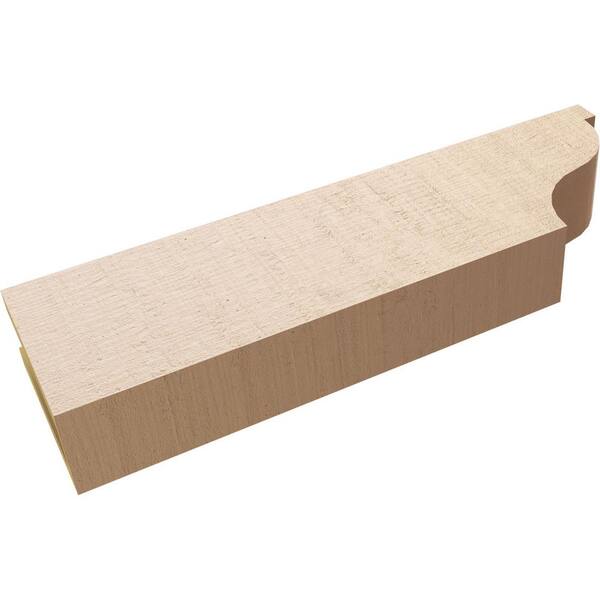 Ekena Millwork 4-in. x 8-in. x 12-in. Mediterranean Woodgrain, Primed Tan  TimberThane Polyurethane Rafter Tail Brace RFTUR04X08X12MEDRCPR - The Home  Depot