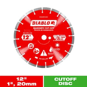 DIABLO 10 in. Diamond Segmented Cut-Off Discs for Masonry