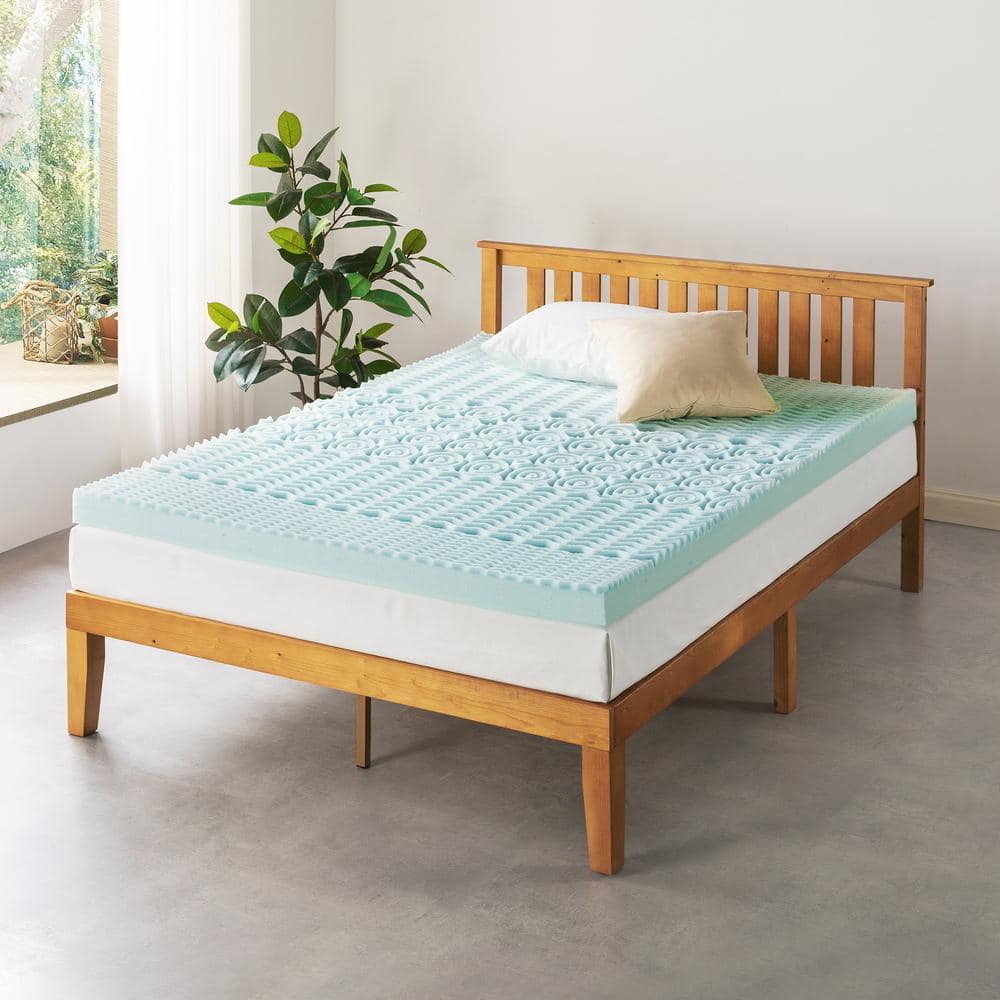 Cooling Gel 5-Zone Memory Foam Mattress Topper for Switzerland Ubuy