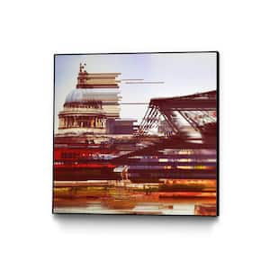 20 in. x 20 in. "Urban Abstract 11" by Jean-Franois Dupuis Framed Wall Art