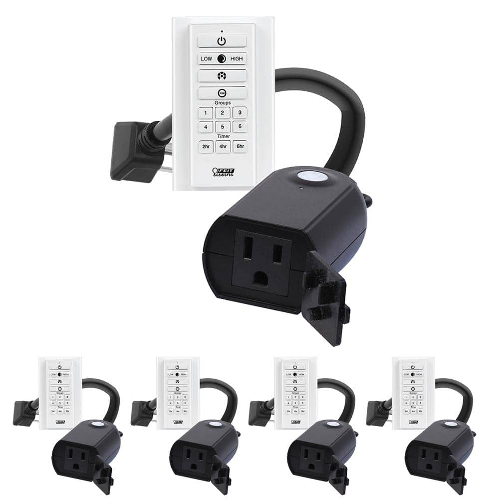 VIVOHOME Outdoor Smart Plug with 3 Individually Controlled Outlets