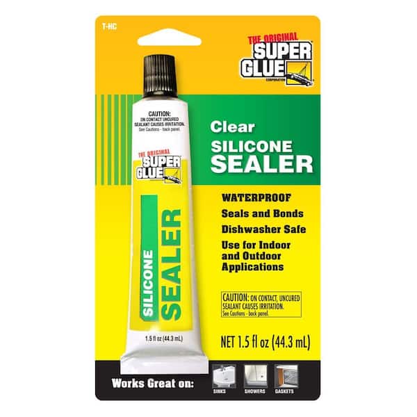Super Glue 1.5 fl. oz. Silicone Sealant (12-Pack)