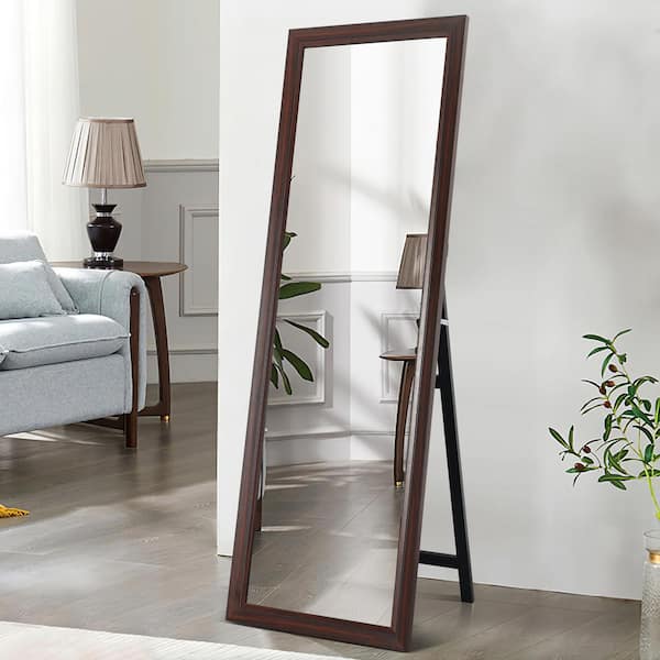 Classic Rectangle Framed Full Length, Floor Length Mirror Home Depot
