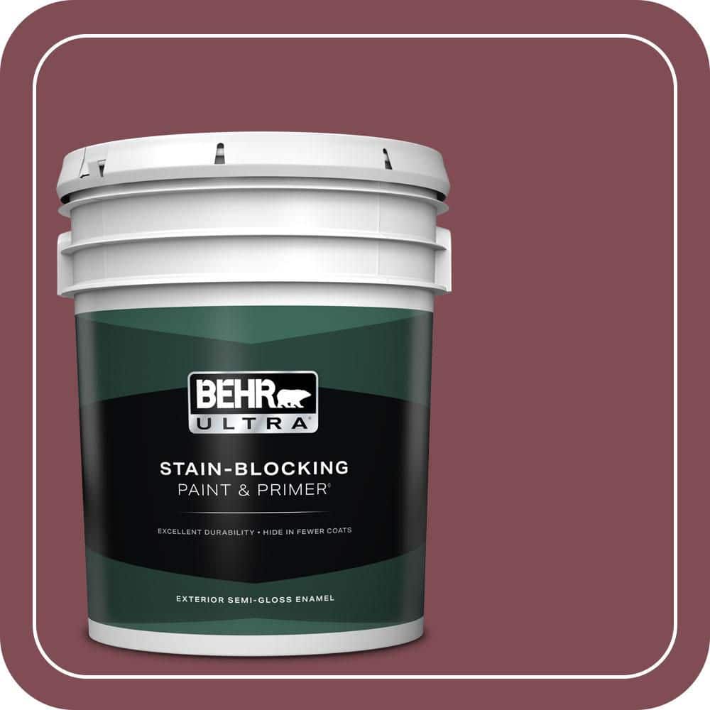 5 gal. Home Decorators Collection #HDC-SP14-11 Rouge Charm Semi-Gloss Enamel Exterior Paint & Primer price history on PriceWatchPro