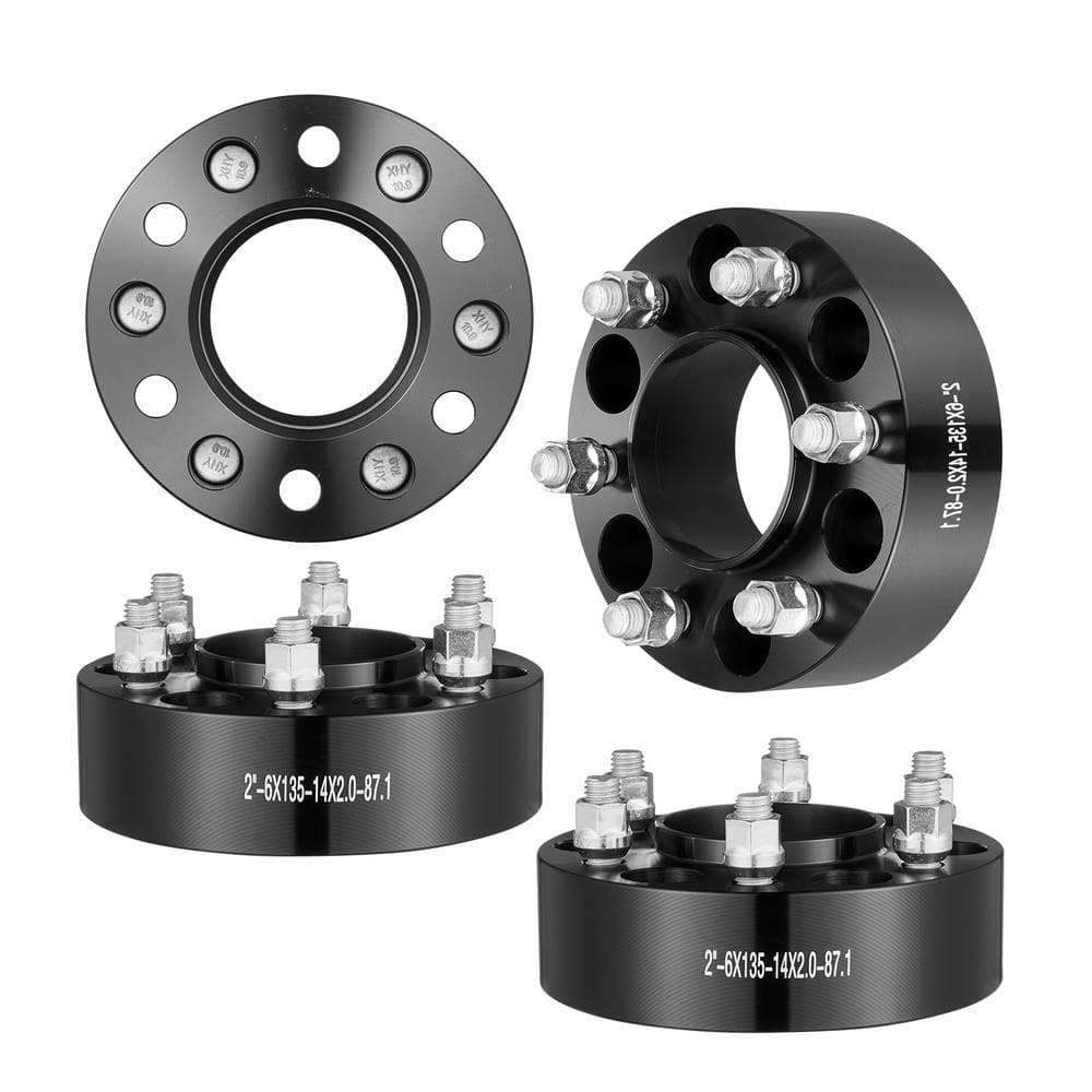 Wheel Spacers, Wheel Adapters, 6 Lug Forged Spacer, Fit for Ford Expedition, F150, Lincoln Navigator, 4 PCS Black price history on PriceWatchPro