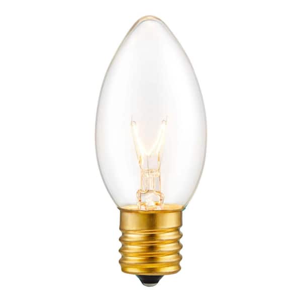 C9 Clear Incandescent Replacement Bulbs (8-Pack)