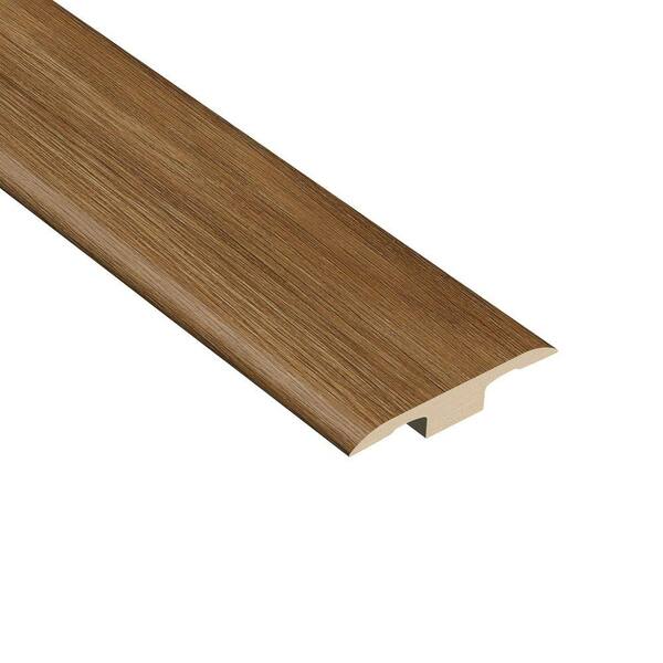 HOMELEGEND Oak Gunstock 1/4 in. Thick x 1-3/8 in. Wide x 94-1/2 in. Length Vinyl T-Molding