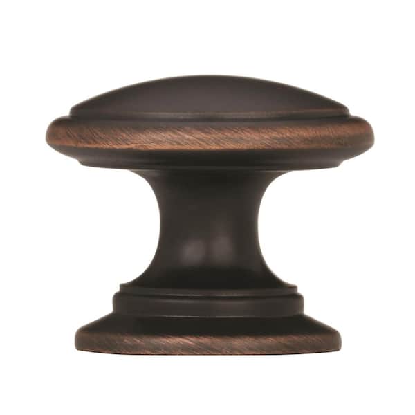 25-Pack Ravino 1 1/4 in.  32mm  Traditional Oil Rubbed Bronze Round Cabinet Knobs
