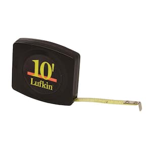 1/4 in. x 10 ft. Pee Wee Yellow Clad Pocket Tape Measure
