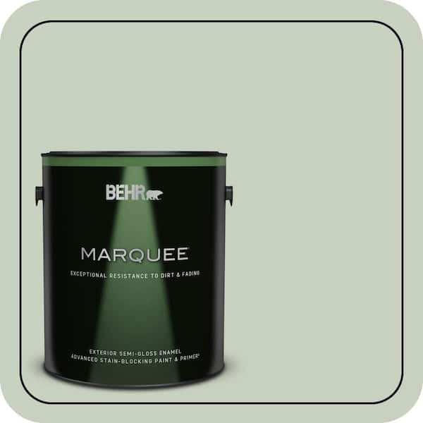 BEHR MARQUEE 1 gal. #PPF-25 Terrace View Semi-Gloss Enamel Exterior Paint & Primer