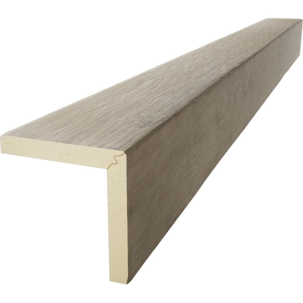 Sand Dune Faux Wood Beam Plank 4"H x 4"W x 8'L
