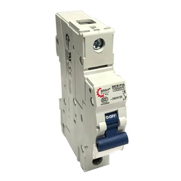 Connecticut Electric 1-Pole 0.5 Amp Din Rail Circuit Breaker BEDRCB1P0.5A