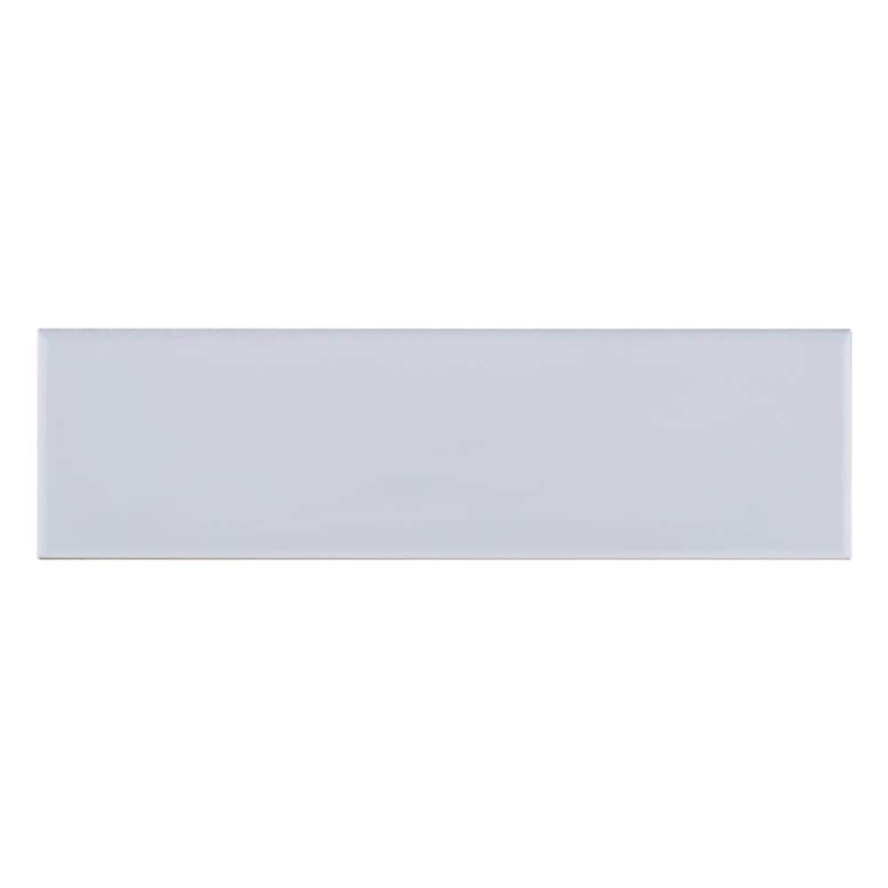 White Glossy Ceramic 3x12 Subway Wall Tile