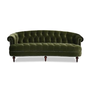 Jennifer Taylor Jack 84 in. Square Arm Velvet Rectangle Removable
