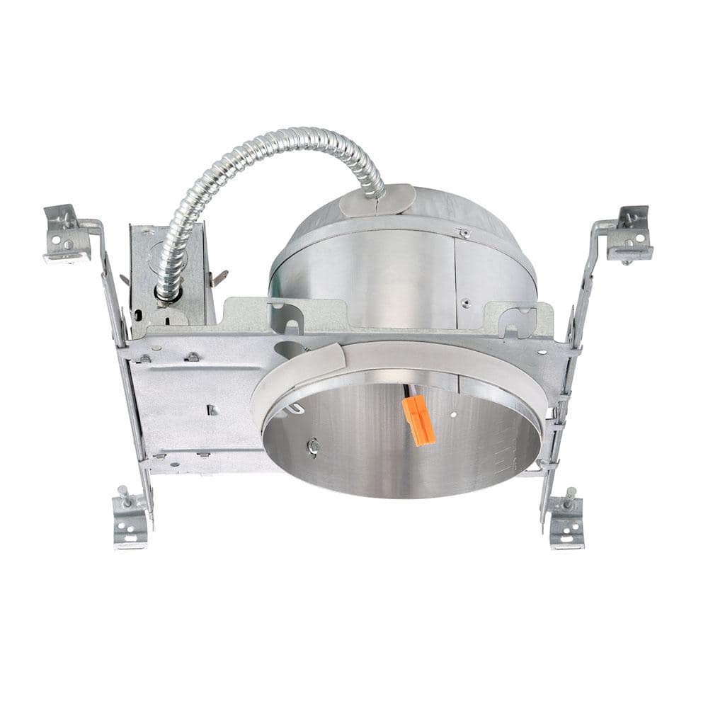 6-Inch White Aluminum LED Recessed Trim Kit (4-Pack)