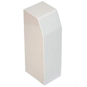 80/09 Tall Series Left End/Wall Cap - Hot Water Hydronic Baseboard Cover (Not for Electric Baseboard)