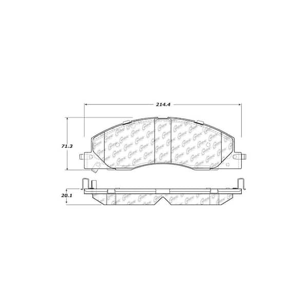 Centric Parts Disc Brake Pad Set