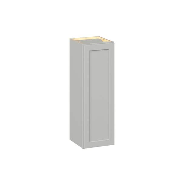 Emerson Whisper Gray Wall 1 Door Ready to Assemble Kitchen Cabinet (12 in. W x 36 in. H x 12 in. D)