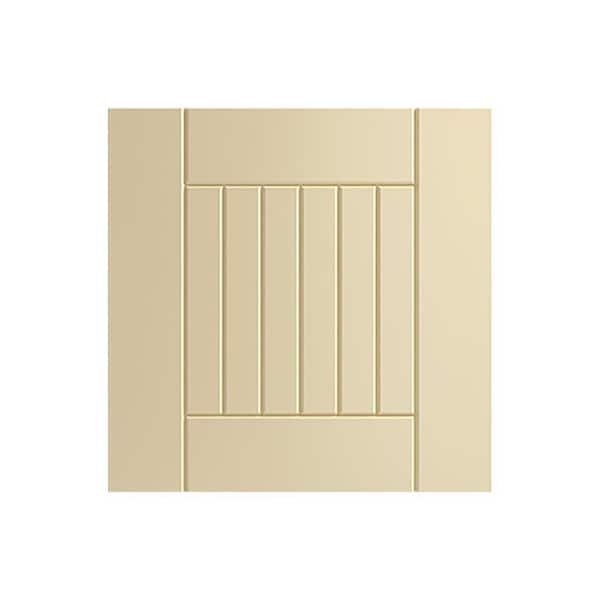 WeatherStrong Daytona 13 in. W x 0.75 in. D x 13 in. H Beige Cabinet Door Sample Bluff Beige Matte