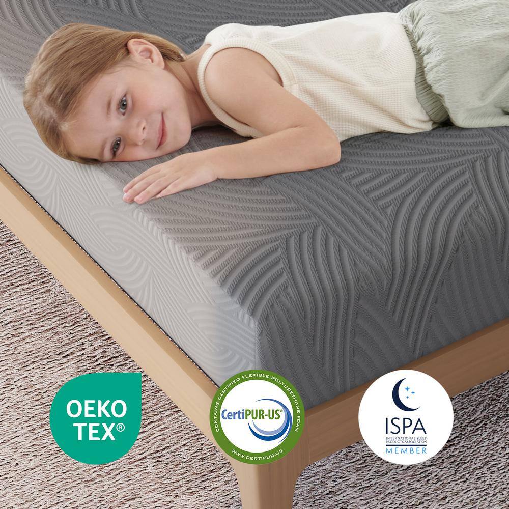 Queen Medium Memory Foam 12 in. Mattress, Cooling and Breathable - thumbnail 9